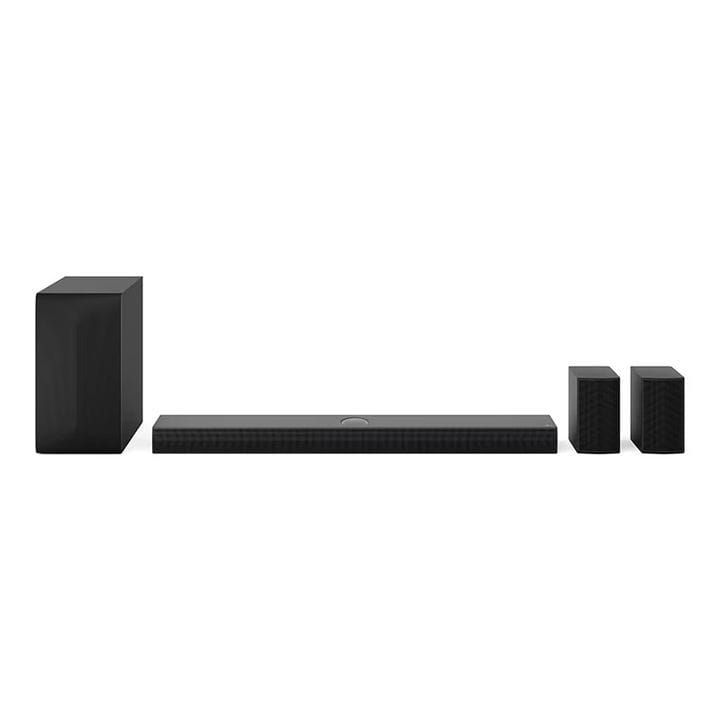 LG Soundbar For TV, Dolby Atmos 5.1.1 Channel, 120Hz Gaming, Center Up-Firing Speaker, AI Sound Pro, HDR10 - Black - S75TR