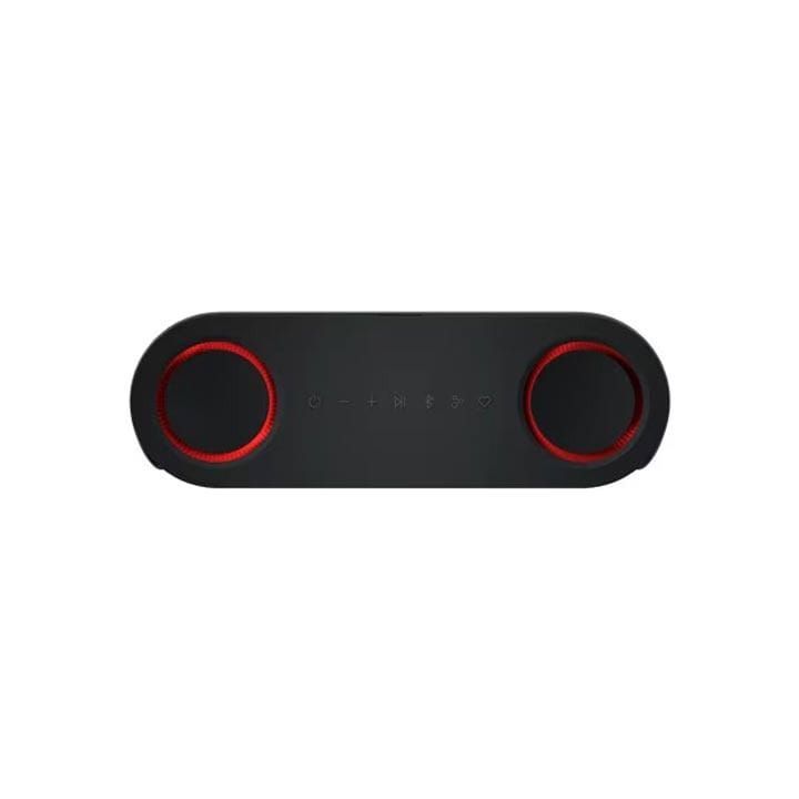 LG XBOOM Bounce Bluetooth Speaker, Signature Sound By Will.I.Am, Dual Passive Radiators, IP67 Dust And Water Resistant, 30Hours Playback - Black | Open Piece - C Grade