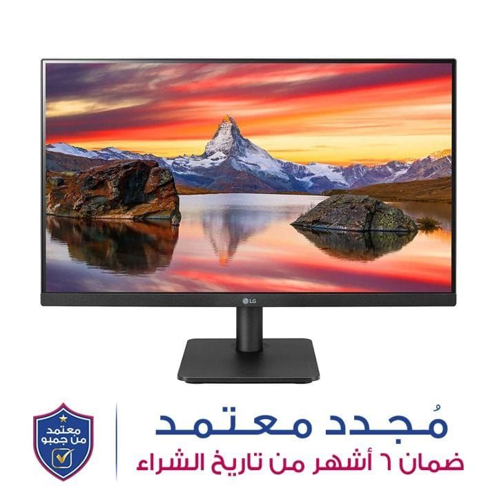 إل جي شاشة 27MP400-B مقاس 27 بوصة IPS FHD بتصميم شبه بدون حواف من 3 جهات