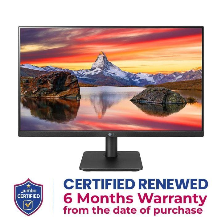 LG 27MP400-B 27'' IPS Full HD Monitor with 3-Side Virtually Borderless Design