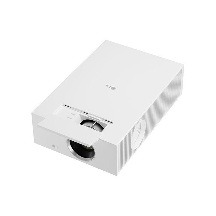LG CineBeam 4K UHD Hybrid Home Cinema Projector, 8.3M Pixels, DCI-P3 94% Wide Colour Gamut, webOS - White - HU710PW