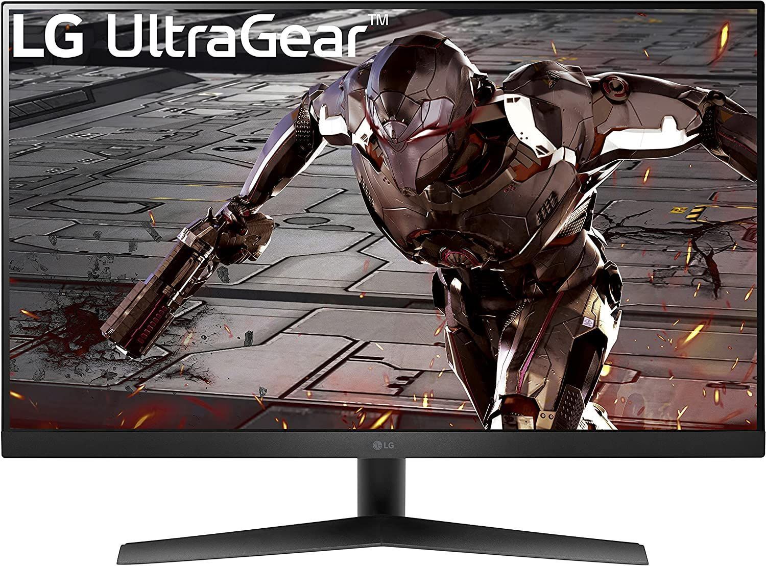 LG 31.5'' UltraGear Full HD Gaming Monitor with 165Hz, 1ms MBR and NVIDIA G-SYNC Compatible | 32GN50R-B (Display Unit)