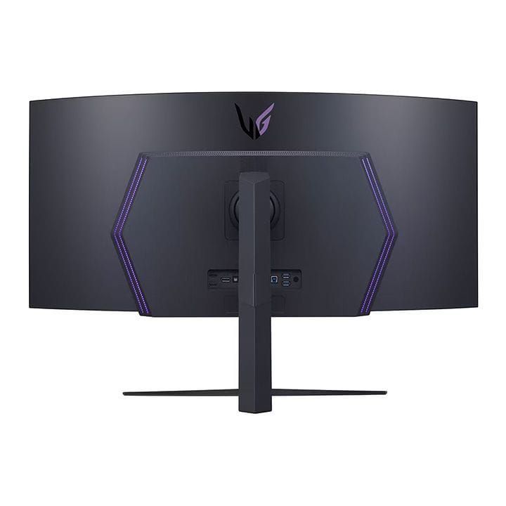LG UltraGear™ OLED Curved Gaming Monitor 45 Inch, WQHD 1440P with 240Hz Refresh Rate, 0.03ms Response Time - Black - 45GR95QE-B