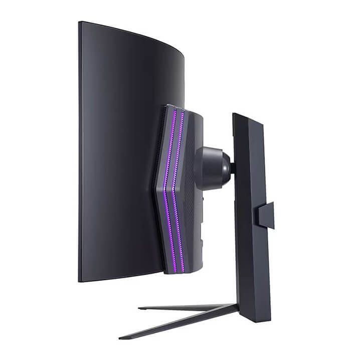 LG UltraGear™ OLED Curved Gaming Monitor 45 Inch, WQHD 1440P with 240Hz Refresh Rate, 0.03ms Response Time - Black - 45GR95QE-B