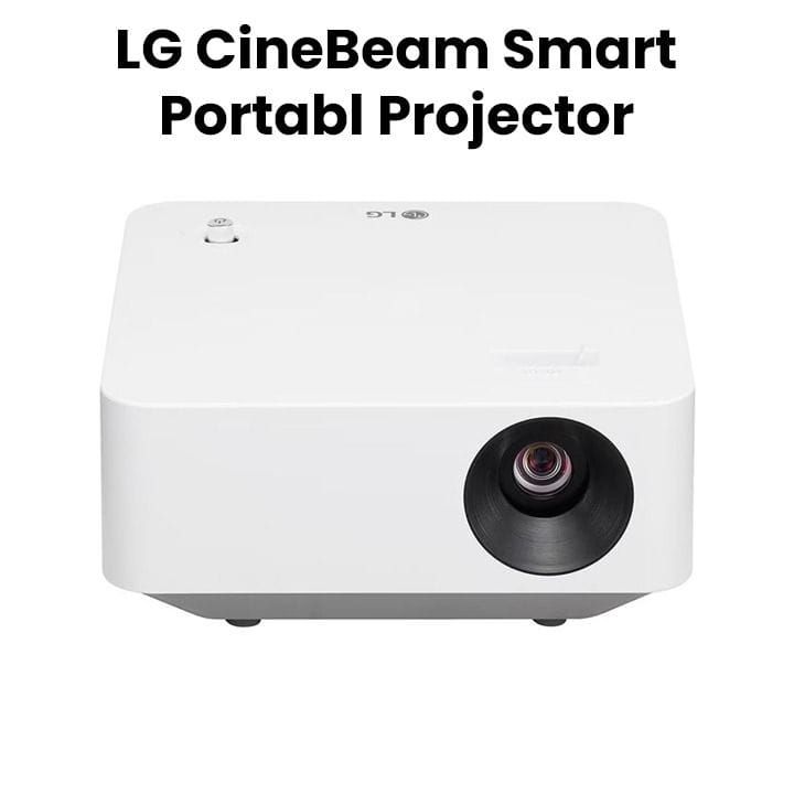 إل جي بروجكتور محمول CineBeam ذكي مع ريموت بسيط | PF510Q