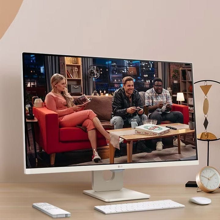 LG Smart Monitor 2023 - 27 inch, Full HD IPS Display | 27SR50F-W
