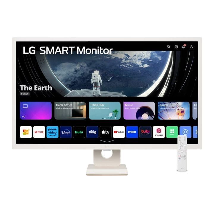 إل جي شاشة ذكية ٣١.٥ بوصة ٢٠٢٣ بدقة كاملة HD IPS | 32SR50F-W