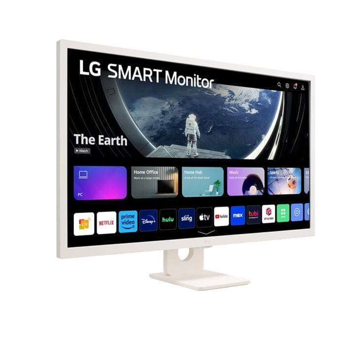 إل جي شاشة ذكية ٣١.٥ بوصة ٢٠٢٣ بدقة كاملة HD IPS | 32SR50F-W