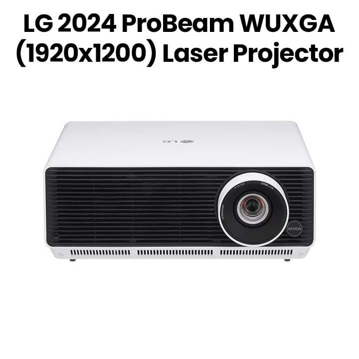 LG ProBeam WUXGA (1920x1200) Laser Projector With 5,000 ANSI Lumens, Advanced Laser Technology, Bright, Vivid And Reliable - White/Black - BF50RG