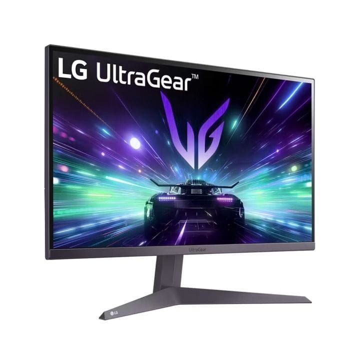 LG UltraGear™ Full HD 180Hz Gaming Monitor 24 Inch, 180Hz, AMD FreeSync, HDMI, DisplayPort, 3-Side Virtually Borderless Design - Black - 24GS50F-B | Open Piece - B Grade