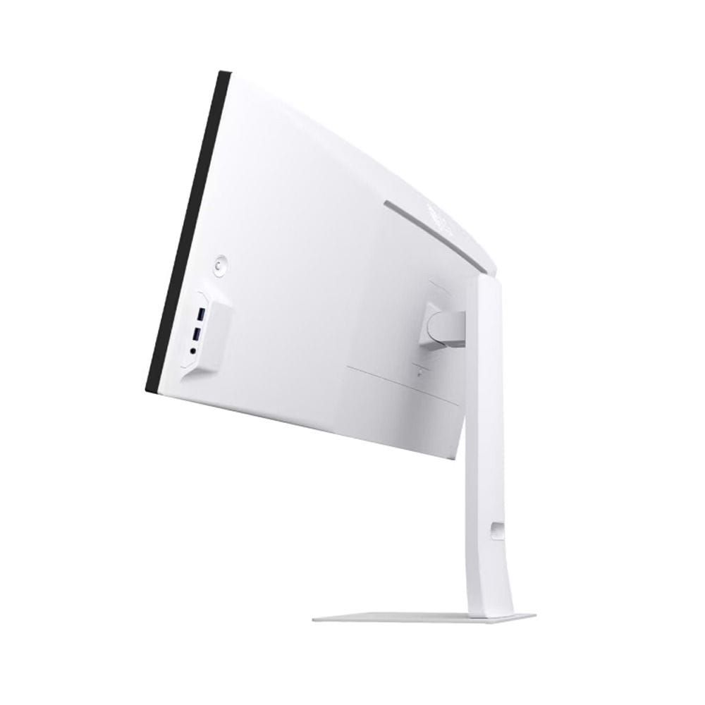 LG 49" UltraWide Curved Dual QHD Nano IPS Monitor, 5120x1440 Display, 144Hz Refresh Rate, USB-C Connectivity | White - 49U950A-W.AMA