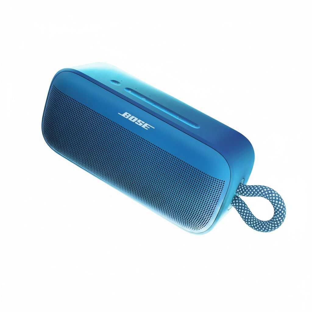 Bose SoundLink Plus Portable Bluetooth Speaker, Waterproof & Dustproof, Powerful Sound, Long Battery Life - Blue