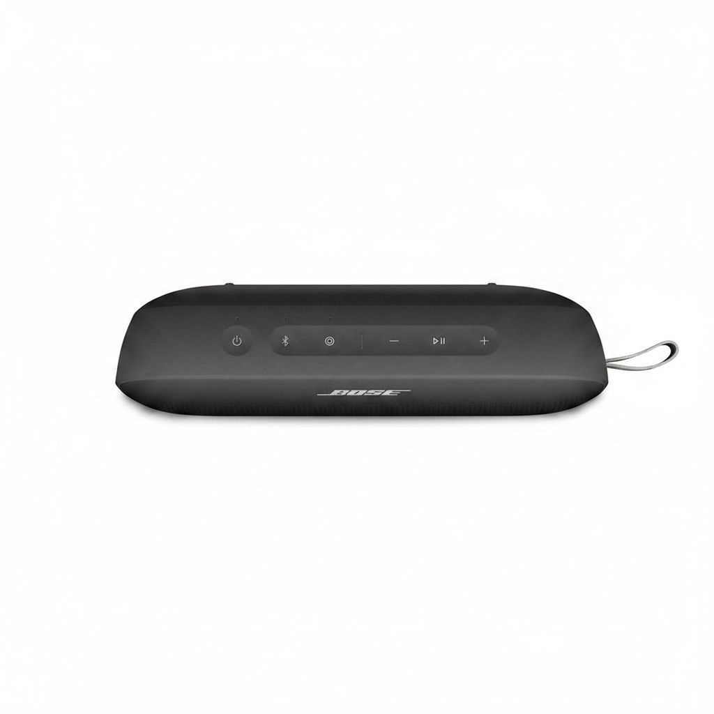 Bose SoundLink Flex 2nd Gen Portable Bluetooth Speaker, Waterproof, Hi-Fi Audio, 12-Hour Battery Life - Black