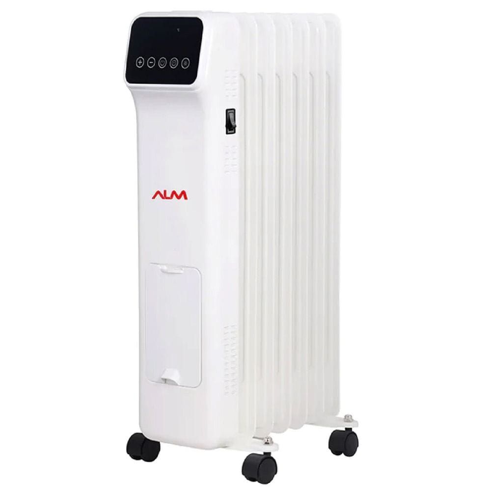 ALM 7-Fin Oil Radiator Heater, Adjustable Heating, Thermostat Control, Overheat Protection, Portable Home Heating | ALM-OR07