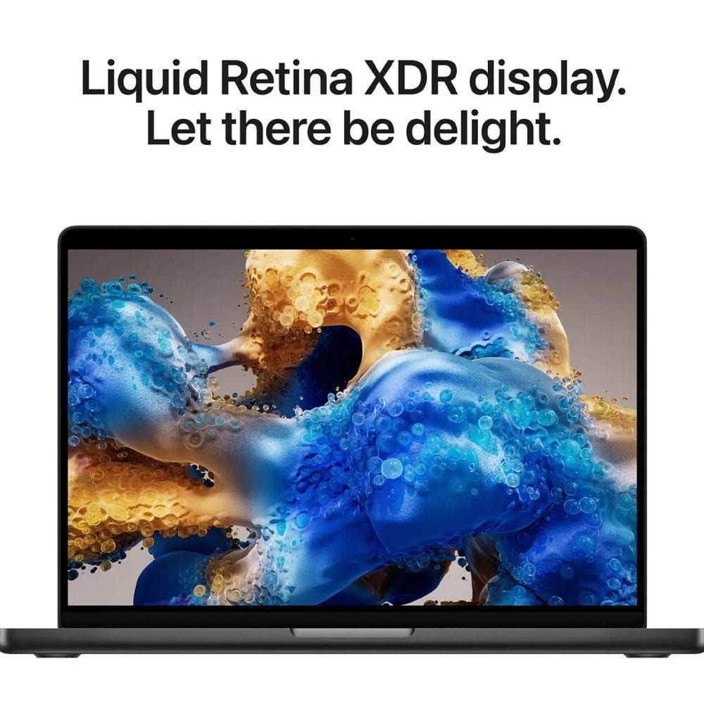 Apple MacBook Pro 14-inch Laptop, M5 Max Chip, 18-Core CPU & 32-Core GPU, 36GB RAM, 2TB SSD, Liquid Retina XDR Display | Space Black - MGDU4ZS/A