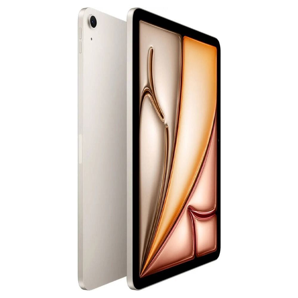 Apple iPad Air 13-inch Tablet, M4 Chip, Wi-Fi, 1TB Storage, Liquid Retina Display, Apple Intelligence, Touch ID | Starlight - MH654AB/A
