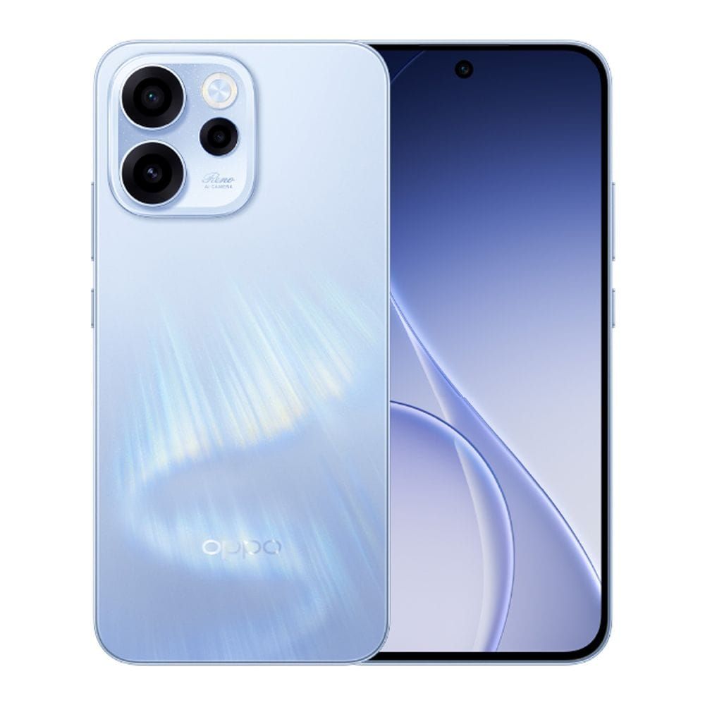 Oppo RENO15 F 5G Smartphone 512GB 12GB RAM 6.57" AMOLED Display,50MP Camera, 7000mAh Battery CPH2801 - Aurora Blue