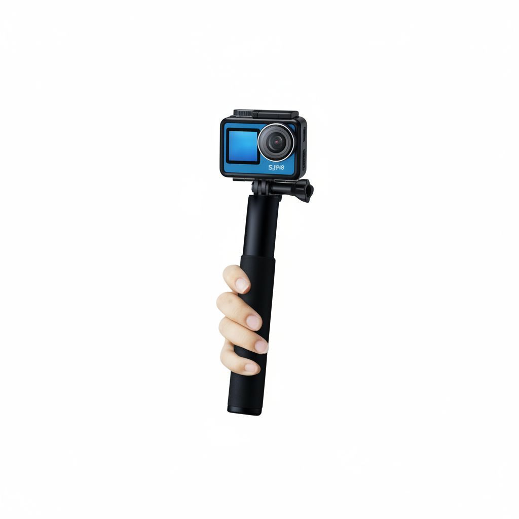 SJCAM SJ11 ACTIVE 4K Sports Camera with 5M Waterproof, 6-Axis Gyro Stabilization, 2.33-inch Touch Screen, Dual WiFi - Black