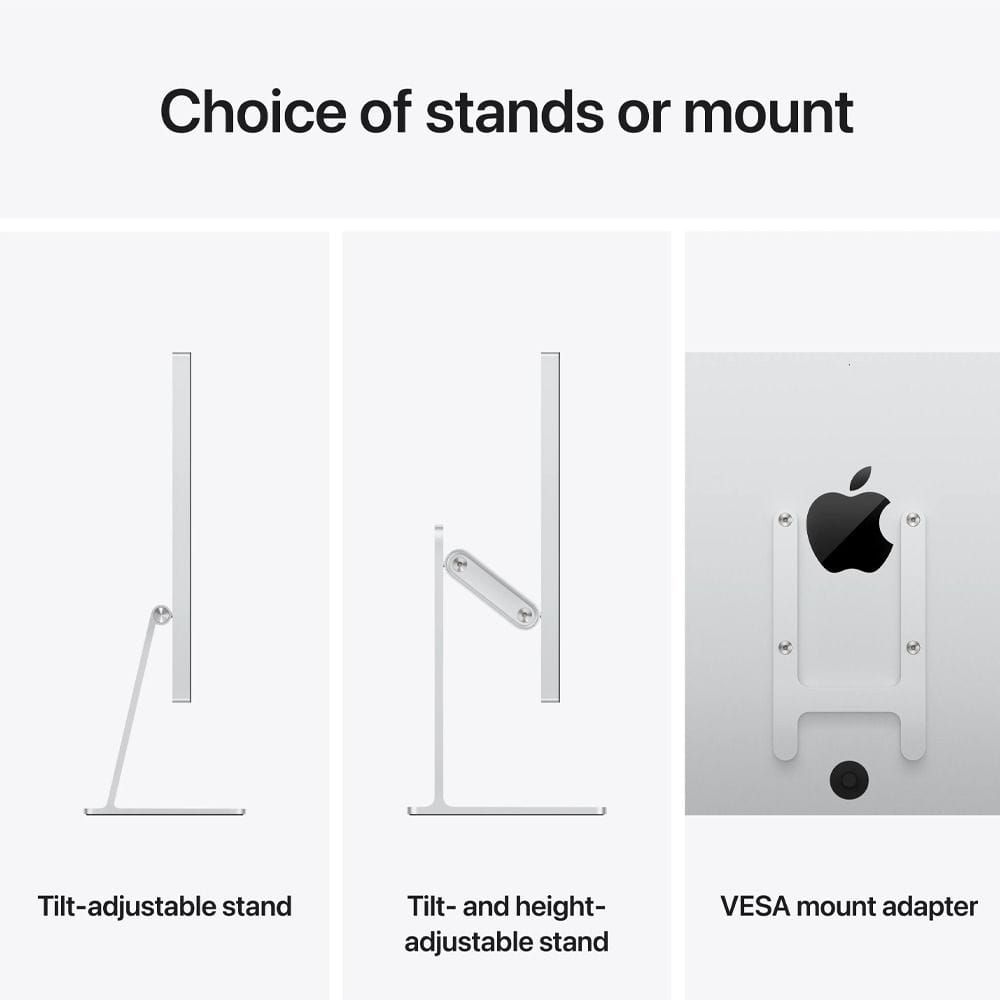 Apple Studio Display XDR 27-inch 5K Retina XDR Display Monitor, Nano-Texture Glass, VESA Mount Adapter, Stand Not Included | MFF14B/A