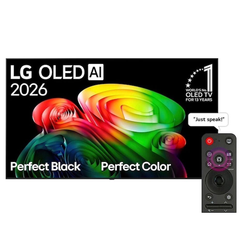 LG 55-Inch OLED B6 4K Ultra HD Smart TV - Alpha 8 AI Processor 4K Gen3, HDR10 & Dolby Vision | OLED55B66LA.AMRG