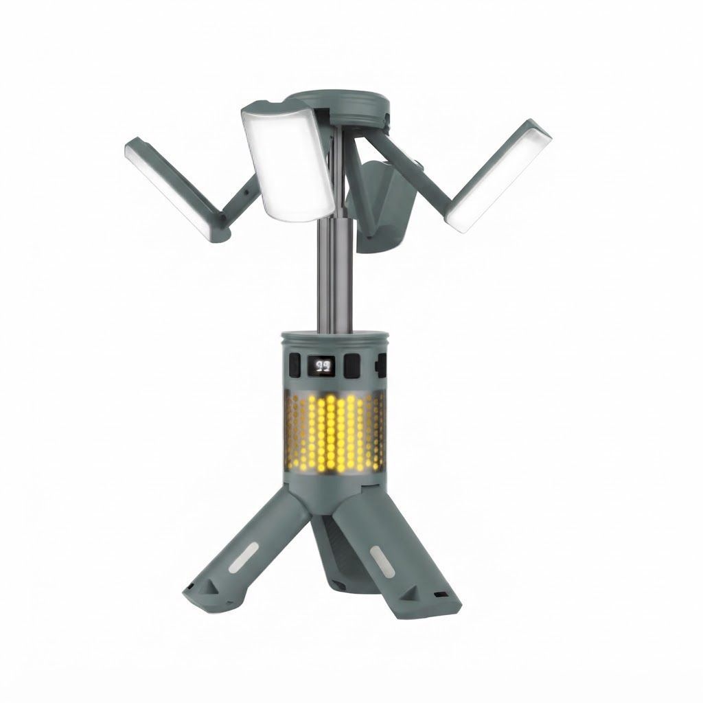 Toby's CPL-T25 Rechargeable Camping Lamp, 4800 Lumens LED Lantern, 7800mAh Battery, Adjustable Height, Portable Work Light