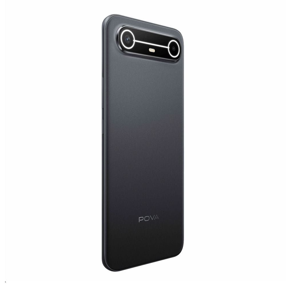 Tecno Pova Slim 5G Smartphone, 8GB RAM, 256GB Storage, Slim Design, High-Performance Display, Fast 5G Connectivity | Cool Black - KM9 10080200