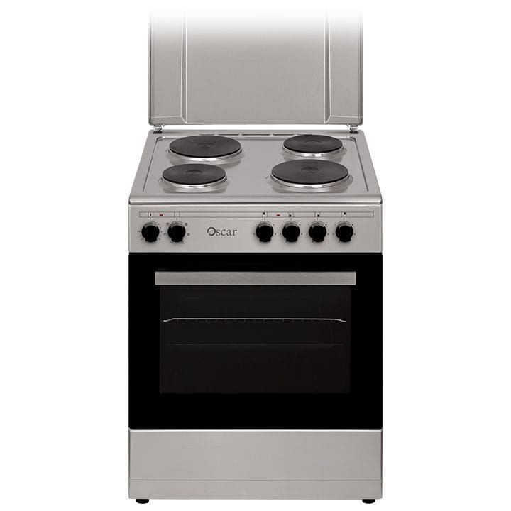 Oscar 60x60 4 Hotplate Electric Oven Cooking Range | 60604EZS