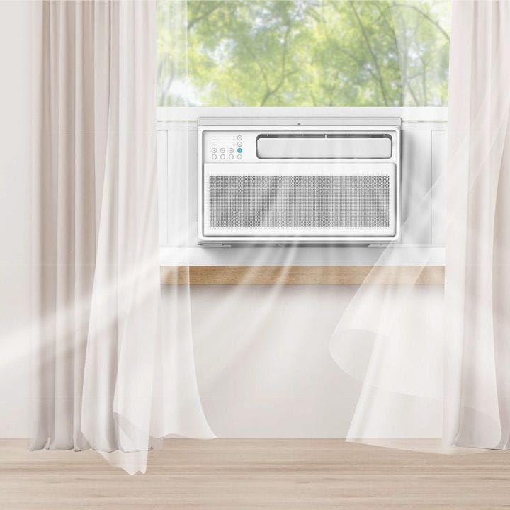 Oscar Inverter Window Air Conditioner With Powerful Cooling 18000 BTU, Energy-Efficient Inverter Technology, Durable Performance - White