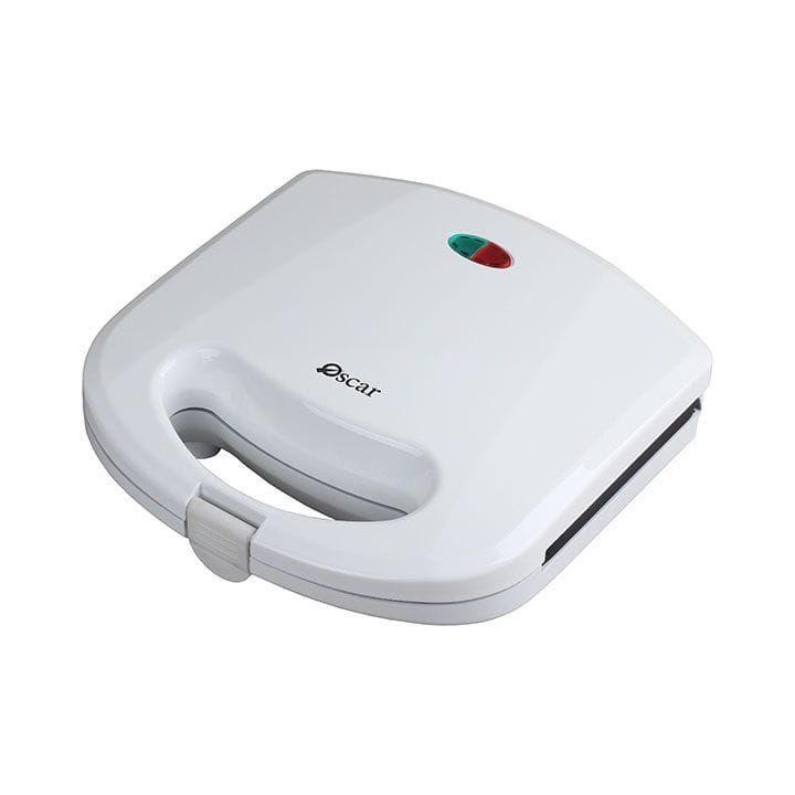Oscar Sandwich Maker, Compact Design And Reliable Performance - White - OSW-2808