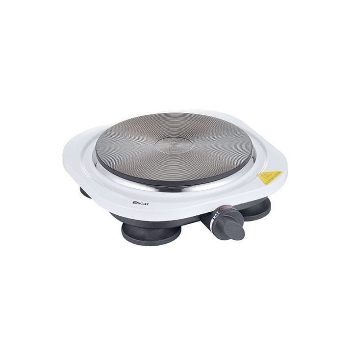 Oscar Single Hot Plate, Fast Heating, Compact Design And Reliable Performance - Silver - OHP-10W