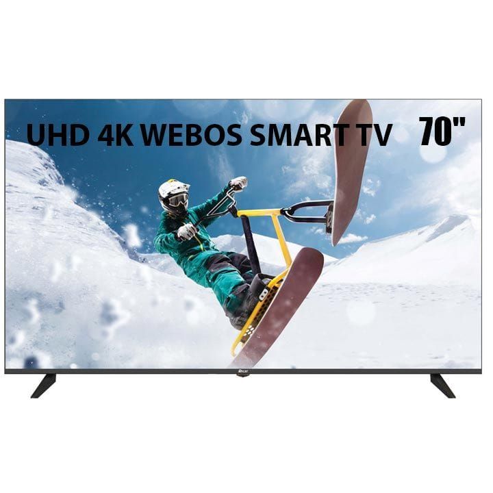 Oscar 70 Inch UHD 4K Frameless Smart TV WebOS- With Magic Remote | OS70LW4KM
