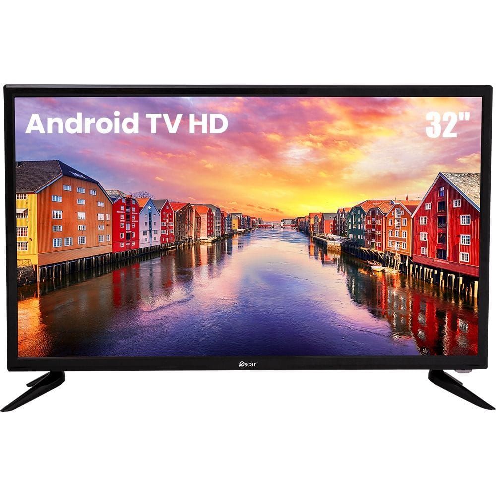 Oscar 32 Inch Smart Android HD TV - With Remote | OS32SATVHD