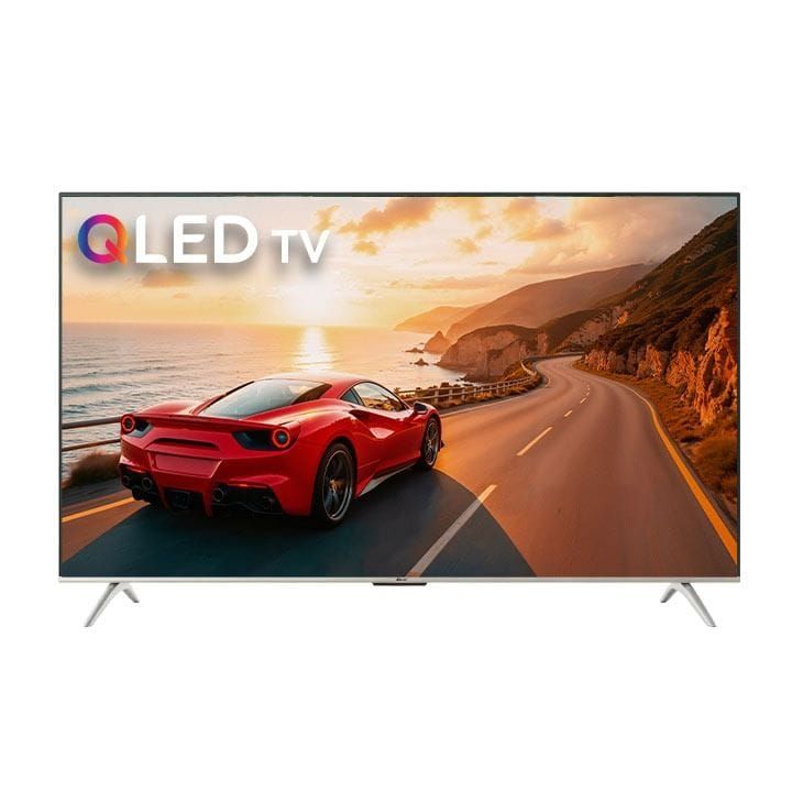 Oscar 100 Inch Frameless QLED 4K UHD WebOS Smart TV, Frameless Design, WebOS Smart Platform, High-Quality Audio - Black - OS100QSW4KHA
