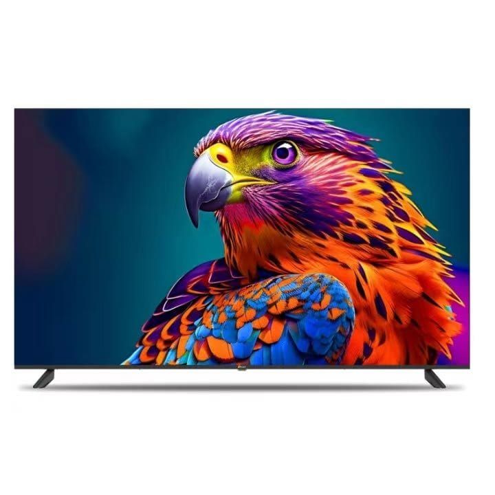Oscar 50-Inch Frameless QLED FHD Google Smart TV, Voice Remote, Built-in Chromecast, Dolby Audio & Google Assistant | Black - OS50QLEDG