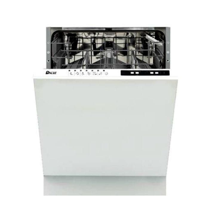 Oscar Built-In Dishwasher, Multiple Wash Programs, Fast Wash Option, Quiet Operation, Automatic Rinse Aid And Salt Indicator - White - OBD 13 DW