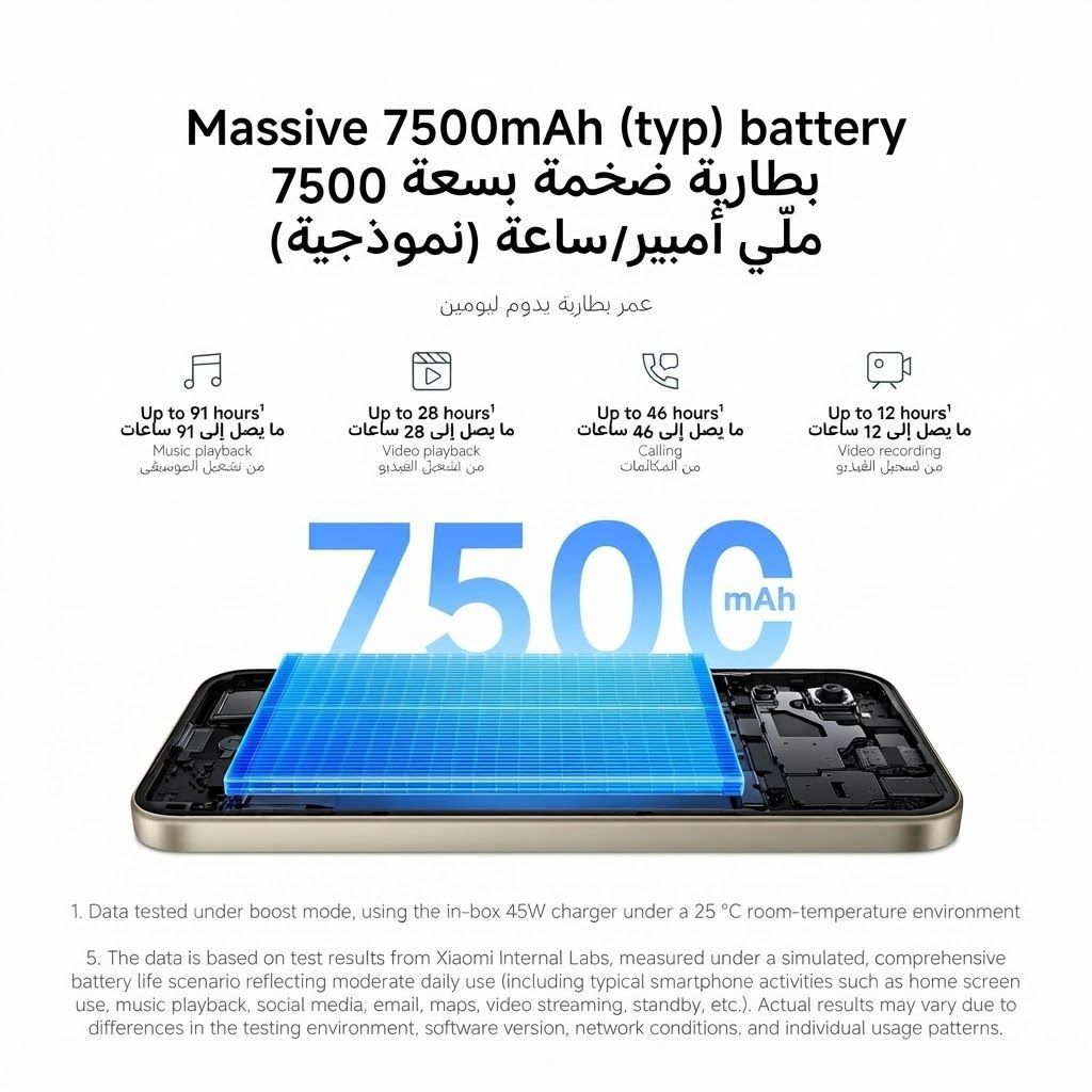 Xiaomi Redmi 17 Smartphone, 6GB RAM, 256GB Storage, Oak Green, 7500mAh Battery, 6.9" Gorilla Glass Display | Oak Green