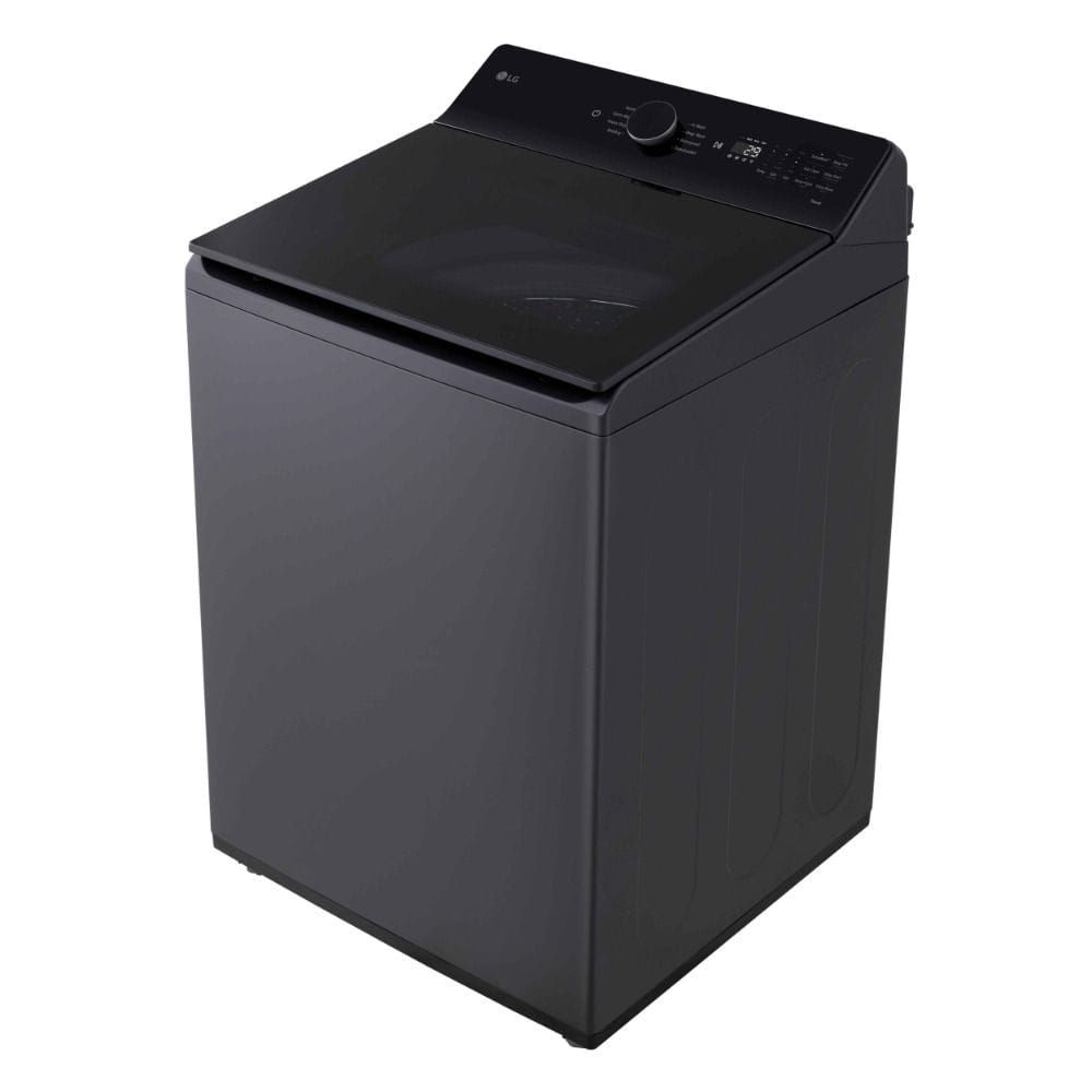 LG 21KG Top Load Inverter Washing Machine, AI DD, 6 Motion DD, TurboWash, Jet Spray, Wi-Fi ThinQ | Platinum Black - T21X2EHHTPA.APBPMEA