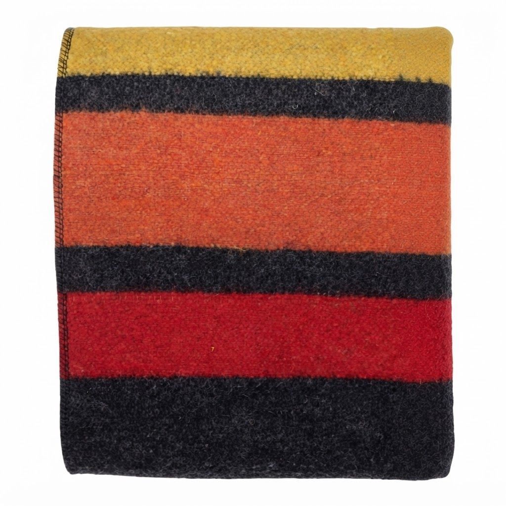 Arcturus Rainier Wool Blanket, 4.5 lb Heavyweight Warm Blanket, 64 x 88 Inch Washable Wool Blend for Camping and Outdoor Use