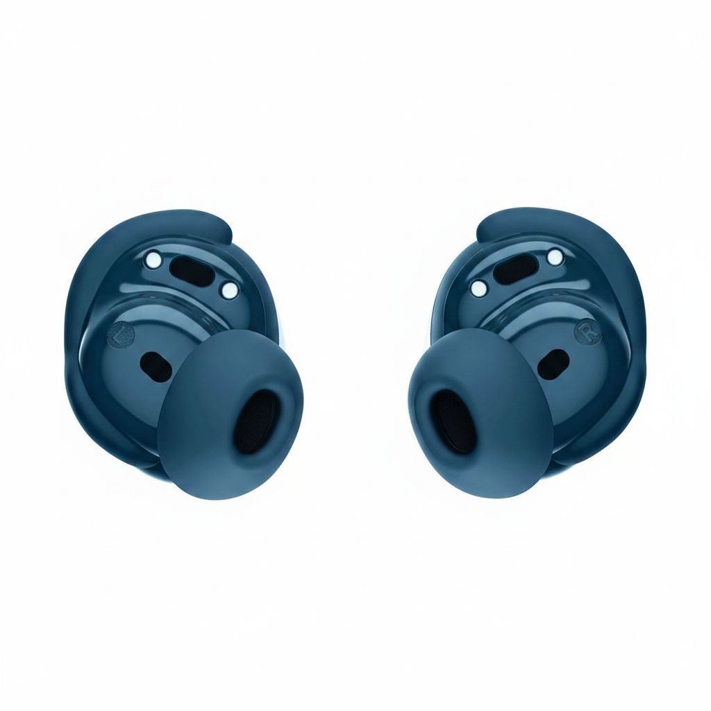 Bose QuietComfort Wireless Earbuds, Premium Noise Cancelling, Bluetooth, High-Fidelity Audio - Twilight Blue