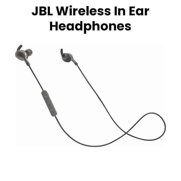 JBL Everest 110BT Wireless In-Ear Headphone, 8H Battery, Echo Cancelling Microphone - Gun Metal - V110BT
