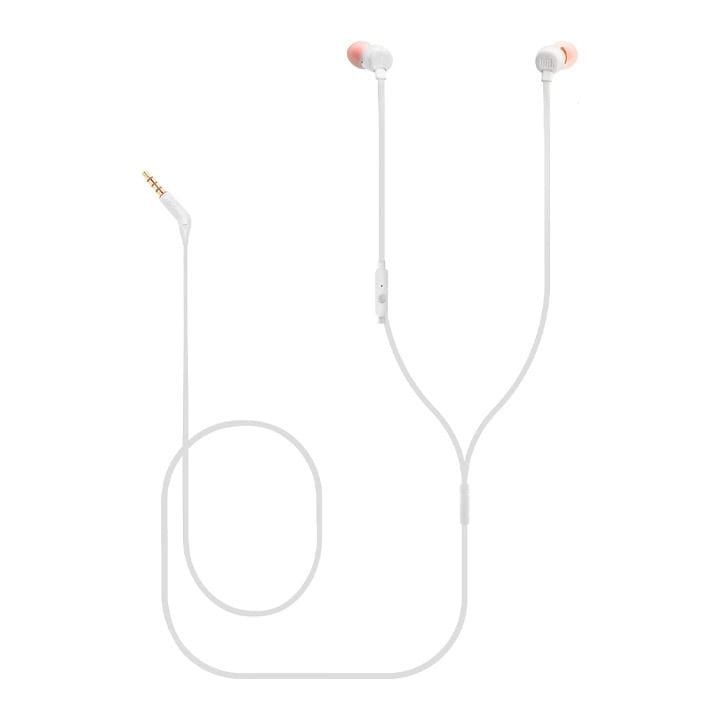 JBL T110 Ear Phone - White (Open Piece - B Grade)