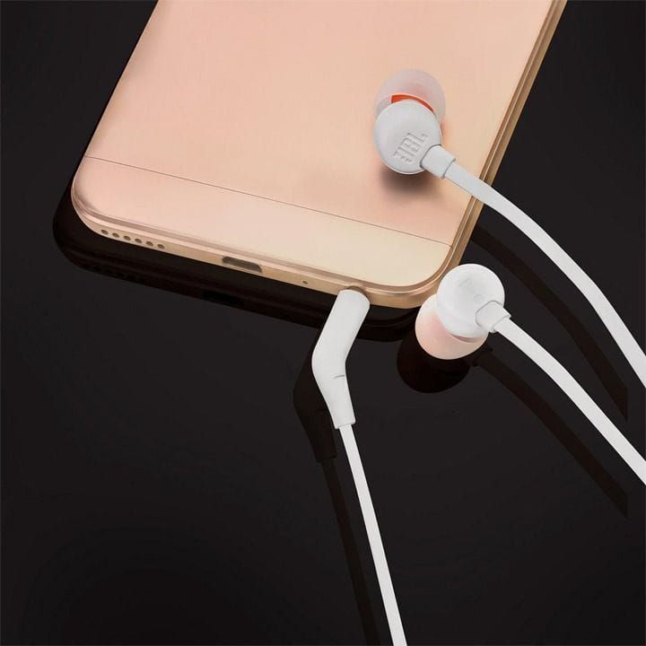 JBL T110 Ear Phone - White (Open Piece - B Grade)