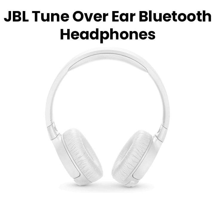 JBL TUNE Wireless, on-ear, active noise-cancelling headphones - White-600BTNC
