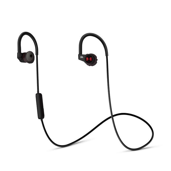 JBL Under Armour Sport Wireless Earphone, Up to 5 hours With Audio And Heart Rate Monitoring Enabled - Black - UAJBLHRMB