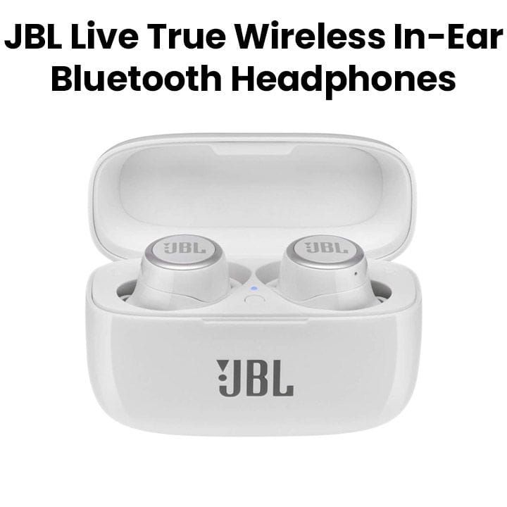 JBL Live True wireless in-ear Headphones with Smart Ambient - White300TWS