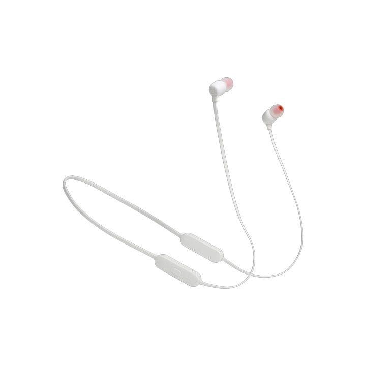 JBL Tune 125BT Wireless In-Ear Headphone with Powerful JBL Pure Bass Sound, Lightweight, Magnetic Cable Management - White - TUNE 125BT