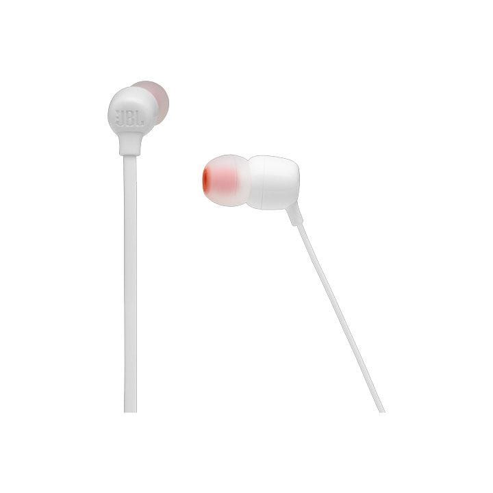 JBL Tune 125BT Wireless In-Ear Headphone with Powerful JBL Pure Bass Sound, Lightweight, Magnetic Cable Management - White - TUNE 125BT