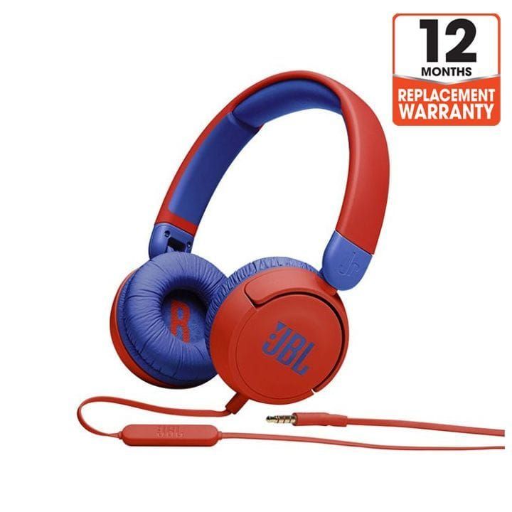 JBL Kids On-Ear Headhpones - Red | JR310