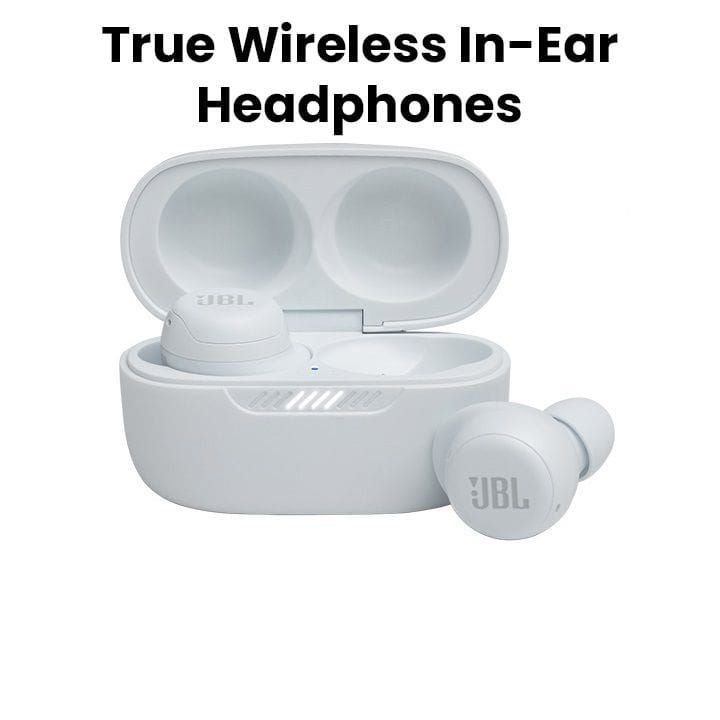 JBL Live Free NC+ TWS True Wireless In-ear Noise Cancelling Headphones - White