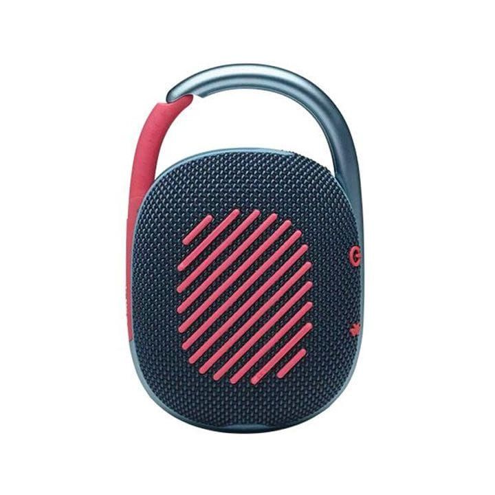 JBL CLIP 4 Ultra-Portable Waterproof Bluetooth Speaker - Blue and Pink